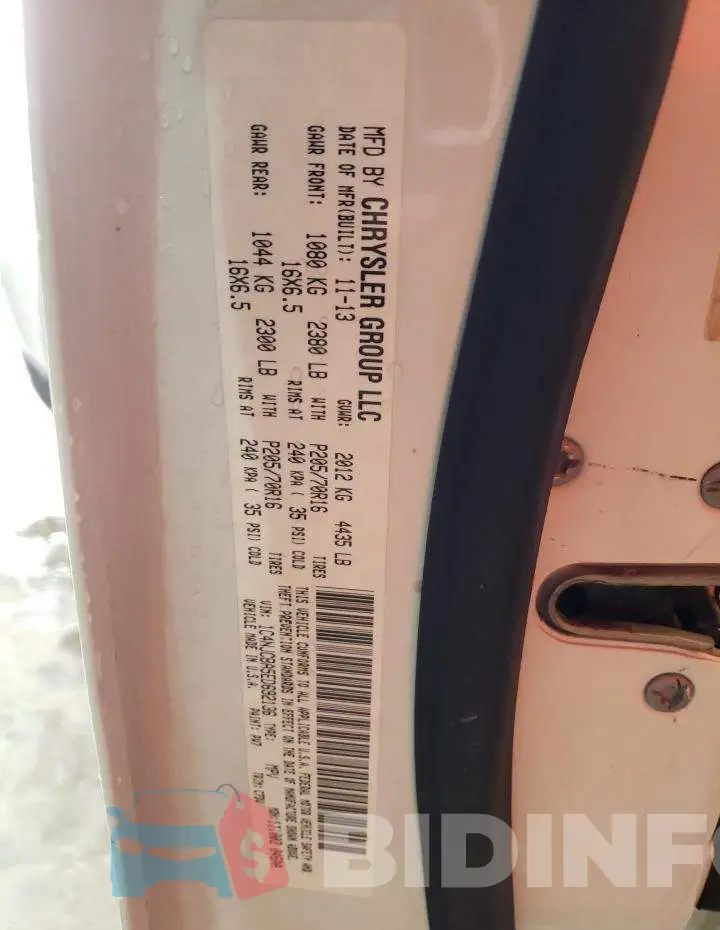 1C4NJCBA5ED692136 Photo# 13