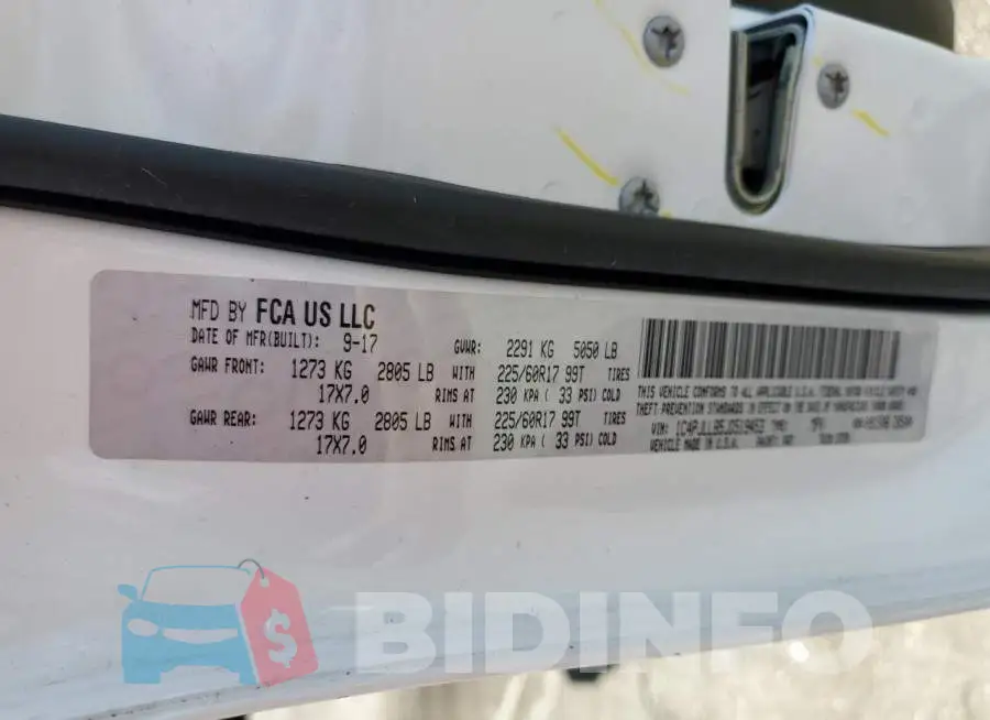 1C4PJLLB5JD519453 Photo# 14