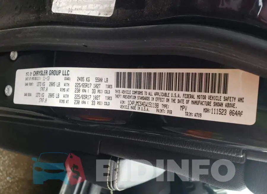 1C4PJMCS4EW151198 Photo# 12