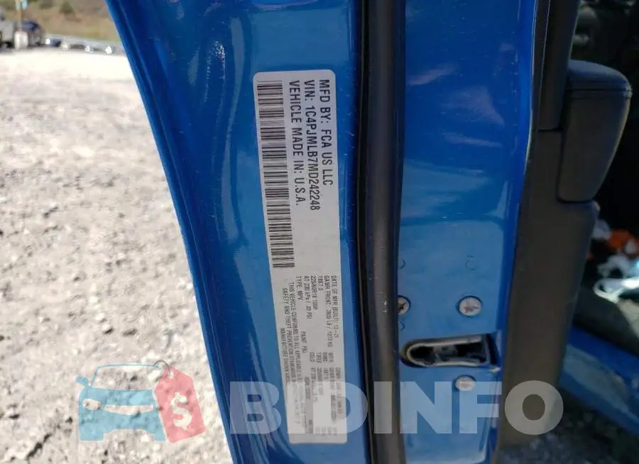 1C4PJMLB7MD242248 Photo# 13