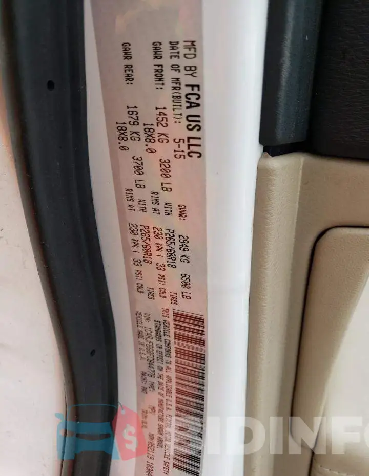 1C4RJFBG8FC844778 Photo# 13