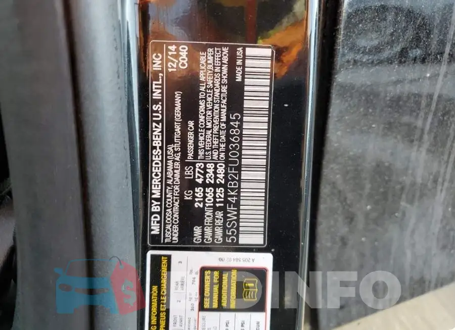 55SWF4KB2FU036845 Photo# 12