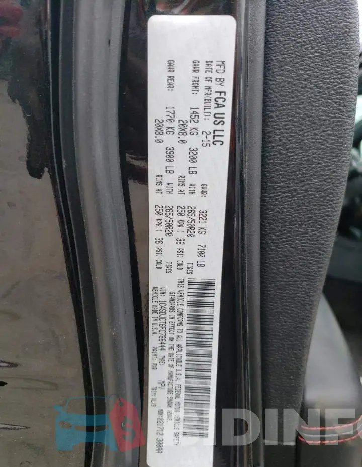 1C4SDJCT6FC766444 Photo# 13