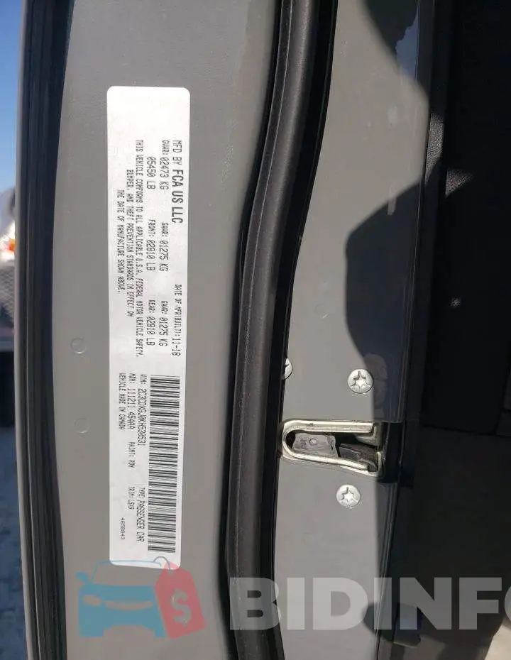2C3CDXGJ0KH530531 Photo# 12
