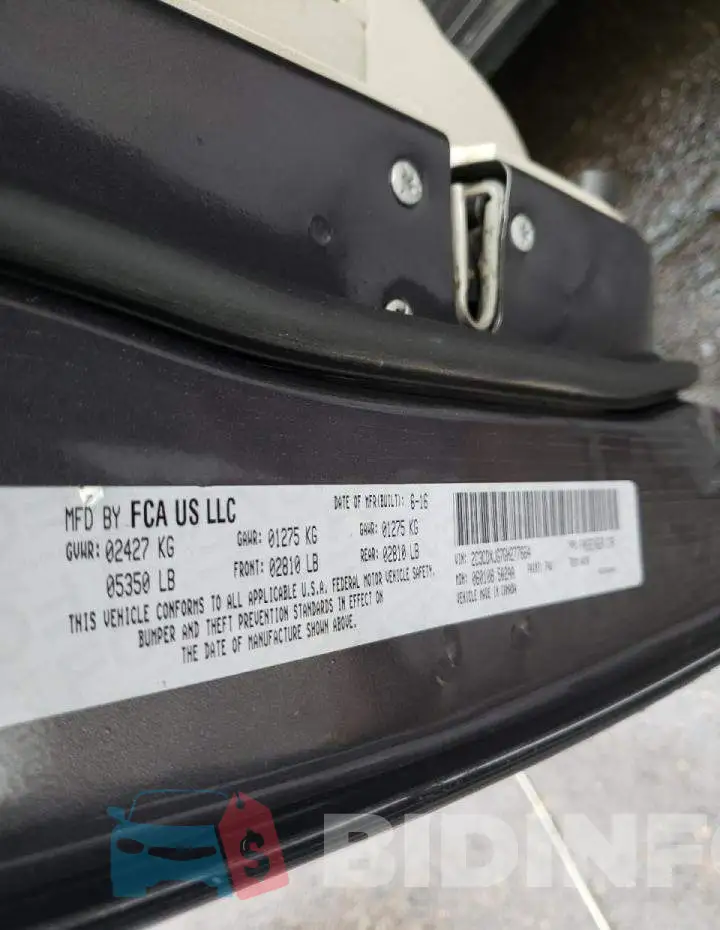 2C3CDXJG7GH277664 Photo# 13