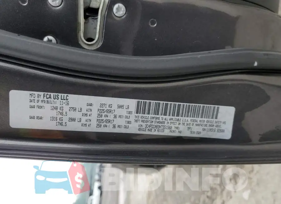 3C4PDCAB3HT551560 Photo# 12