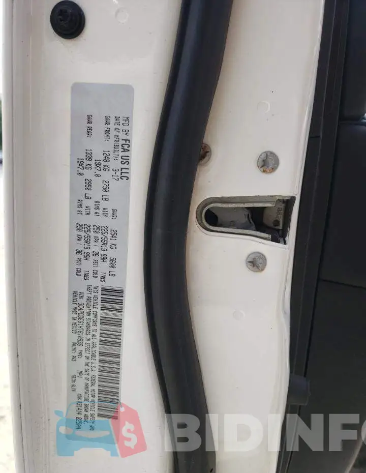 3C4PDDEG1HT610536 Photo# 13