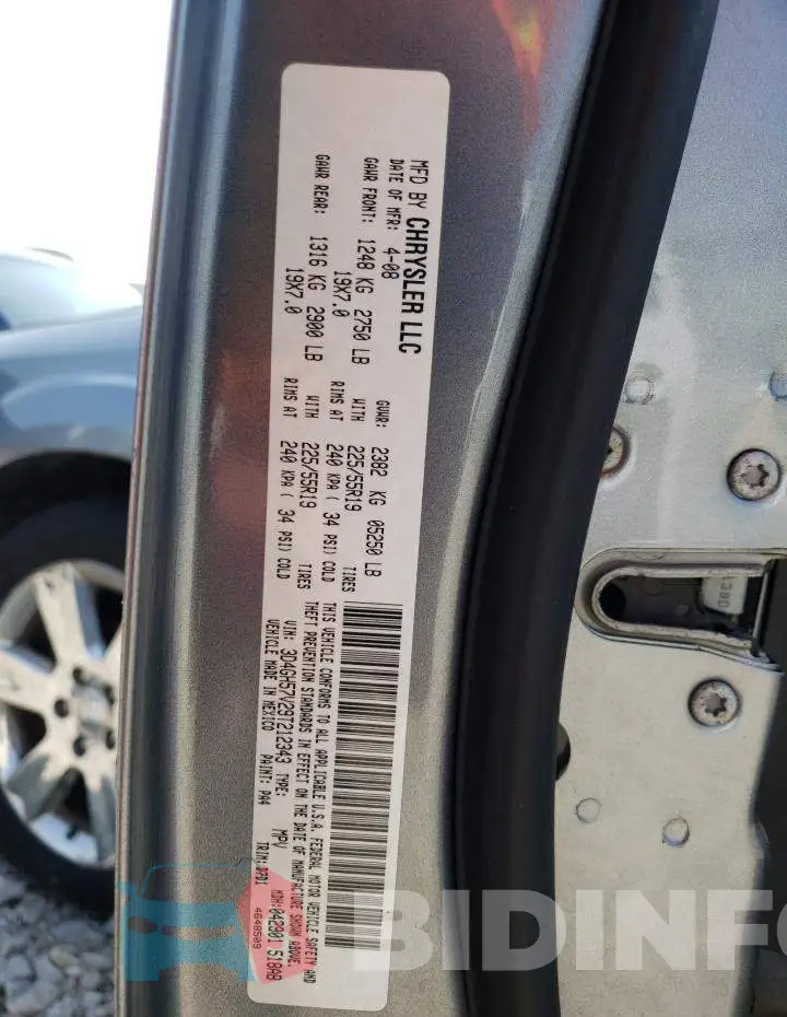 3D4GH57V29T212343 Photo# 12