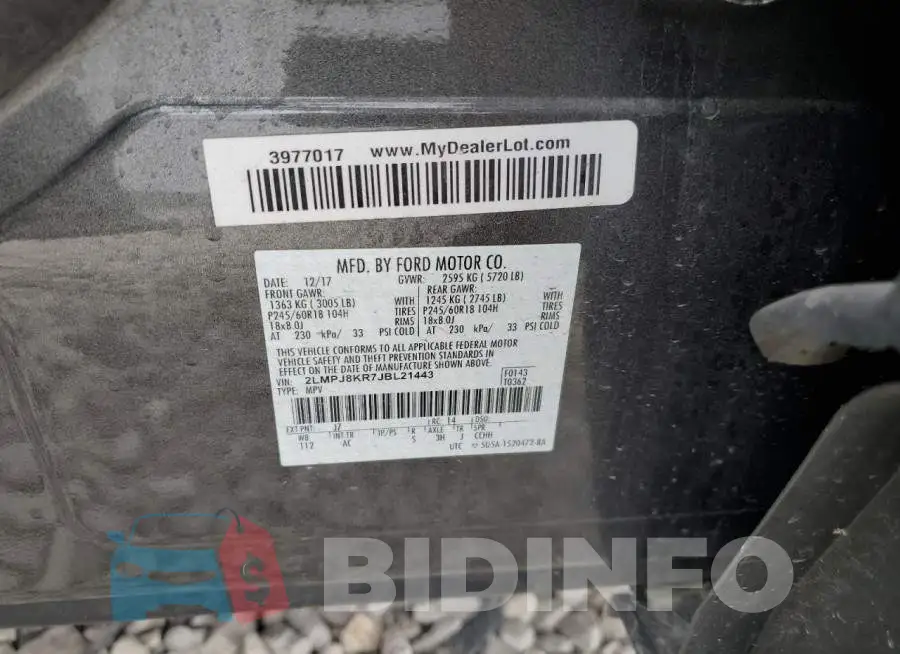2LMPJ8KR7JBL21443 Photo# 13