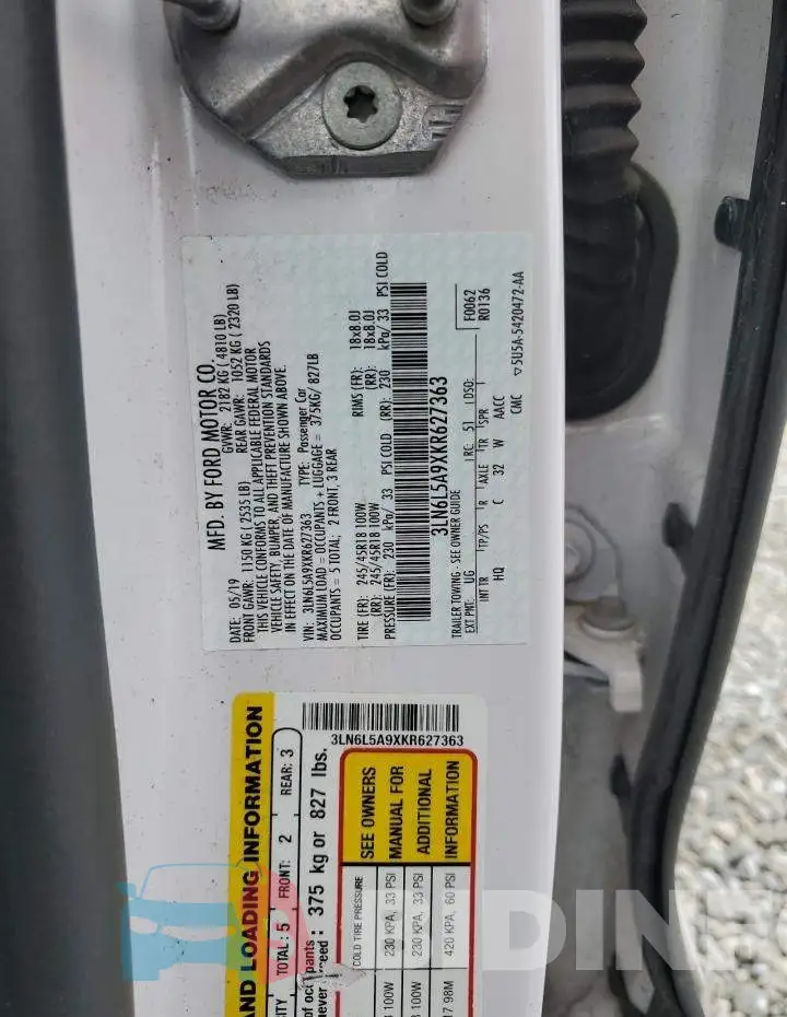 3LN6L5A9XKR627363 Photo# 12