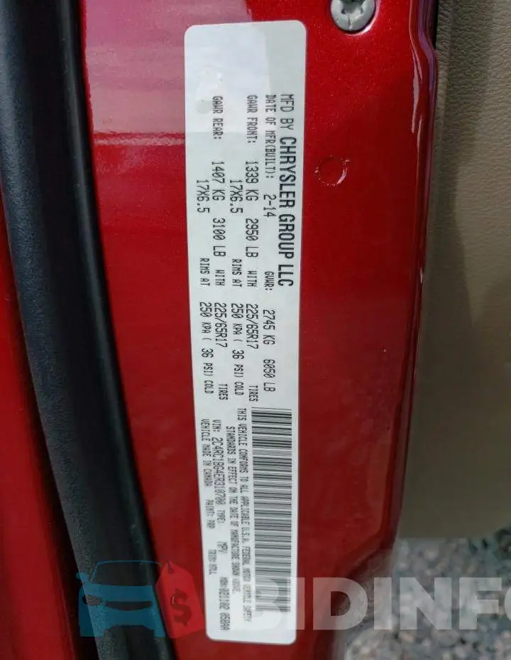 2C4RC1BG4ER310700 Photo# 13