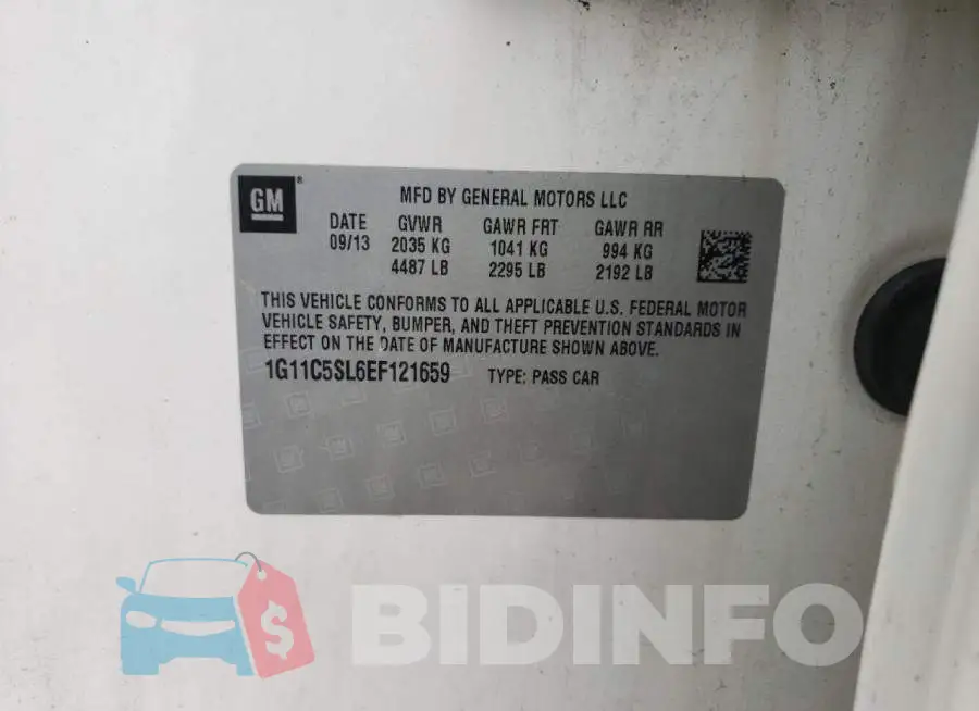 1G11C5SL6EF121659 Photo# 13