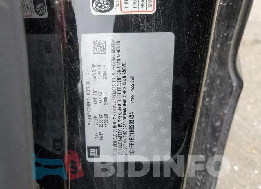 1G1FF1R71H0203434 Photo# 12