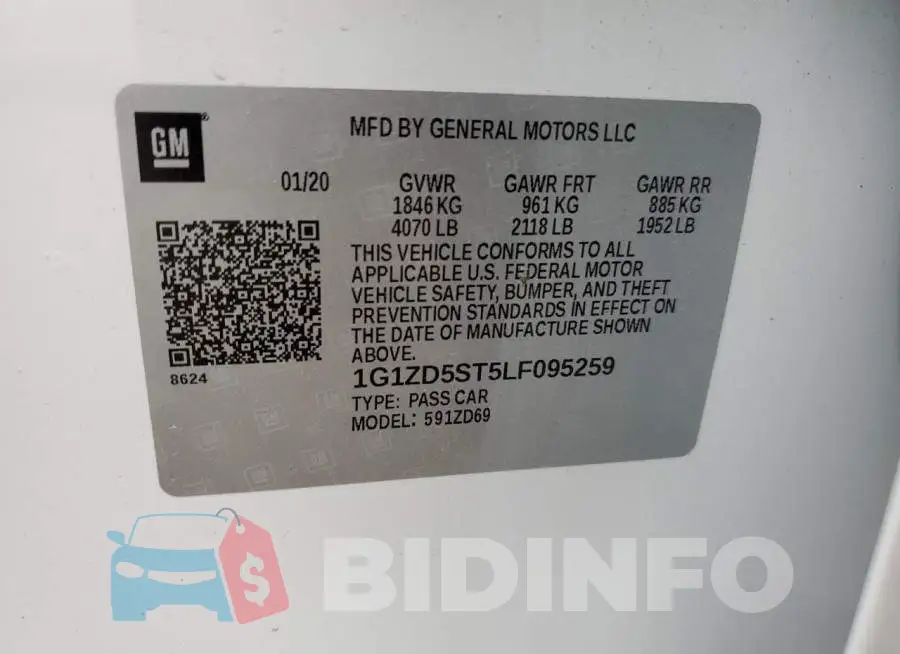 1G1ZD5ST5LF095259 Photo# 12