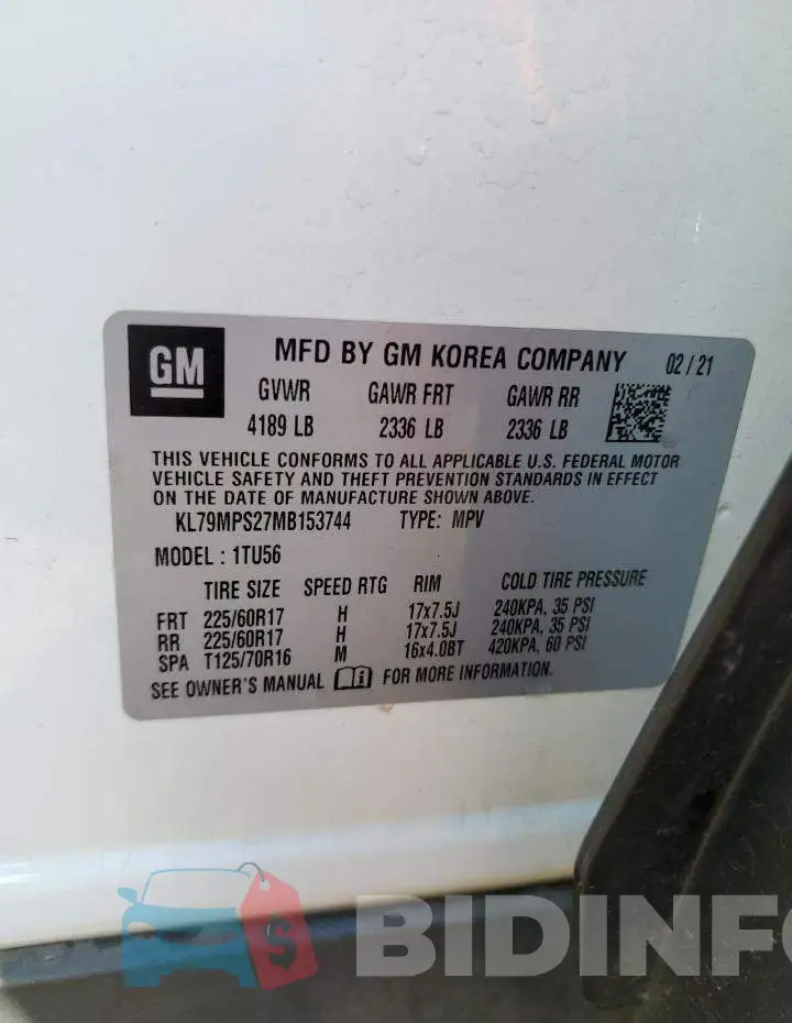 KL79MPS27MB153744 Photo# 12