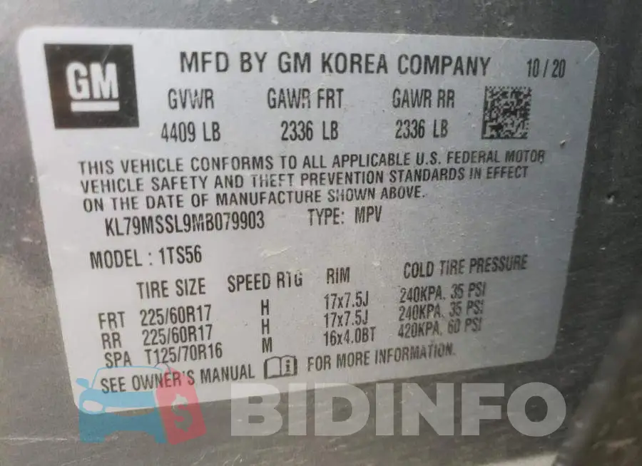KL79MSSL9MB079903 Photo# 13