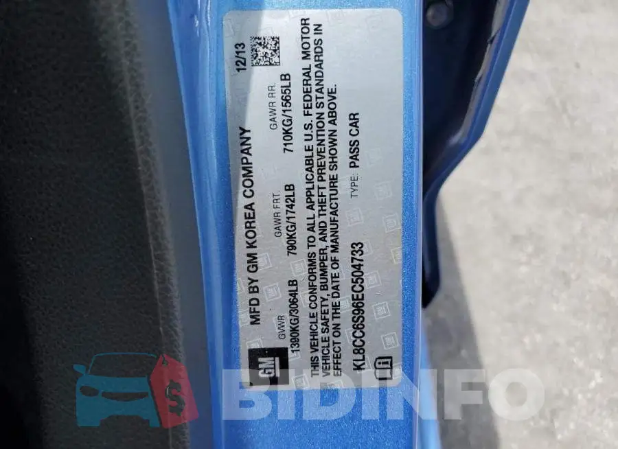 KL8CC6S96EC504733 Photo# 12