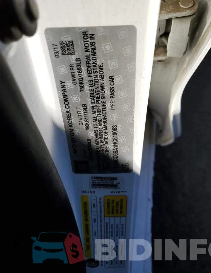 KL8CD6SA1HC819063 Photo# 12