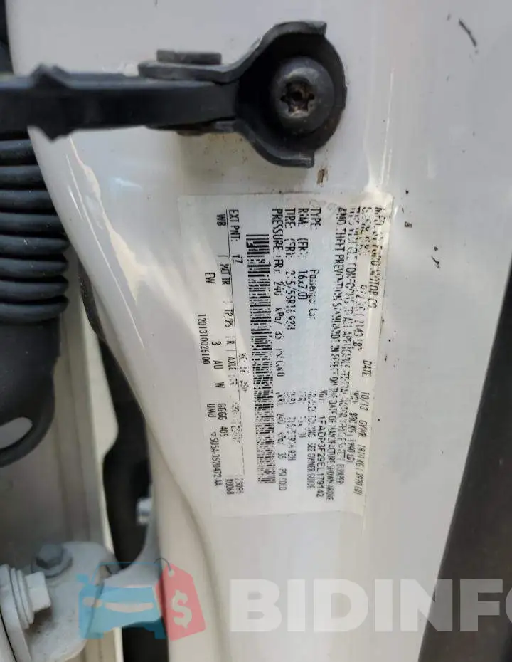 1FADP3F29EL179142 Photo# 13