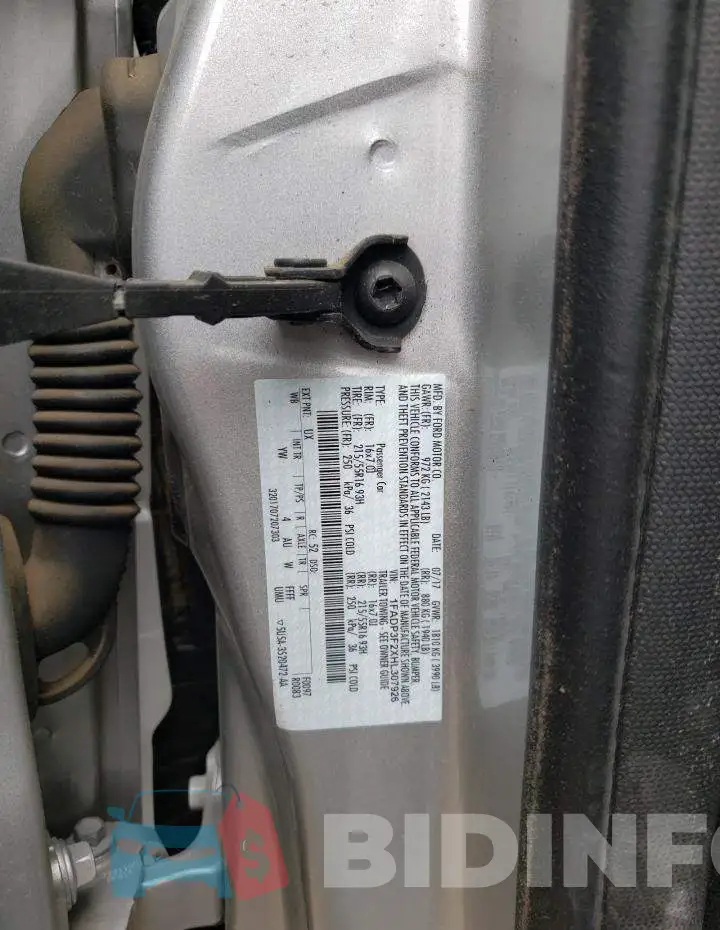 1FADP3F2XHL307926 Photo# 12