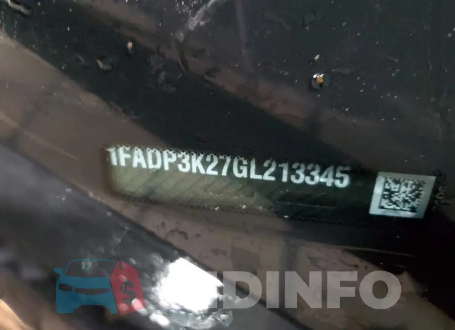 1FADP3K27GL213345 Photo# 12