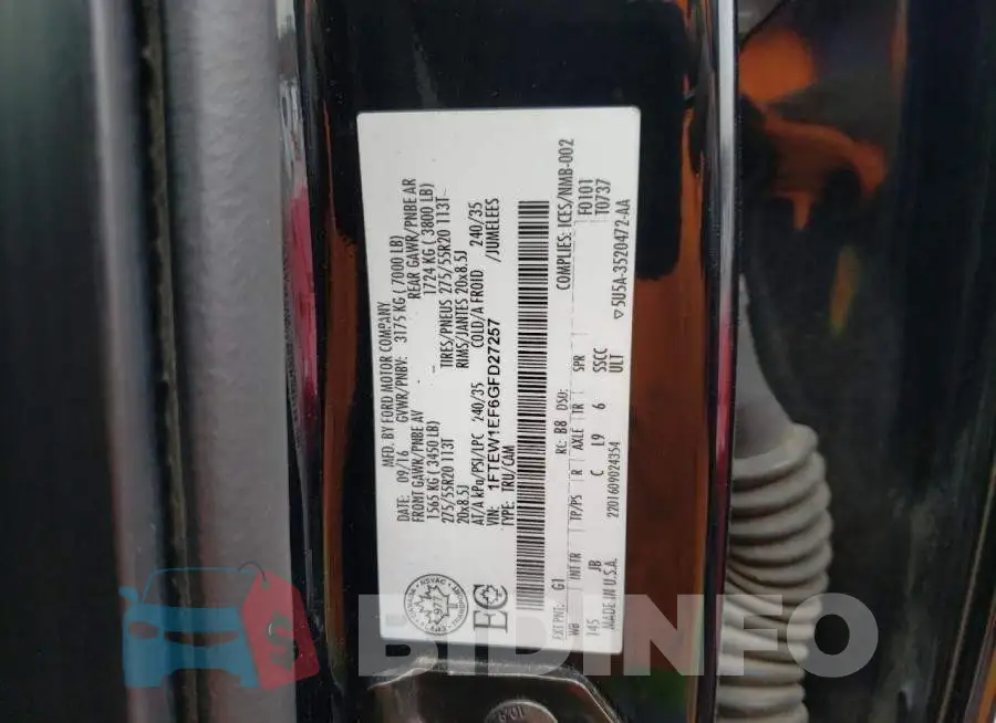 1FTEW1EF6GFD27257 Photo# 13