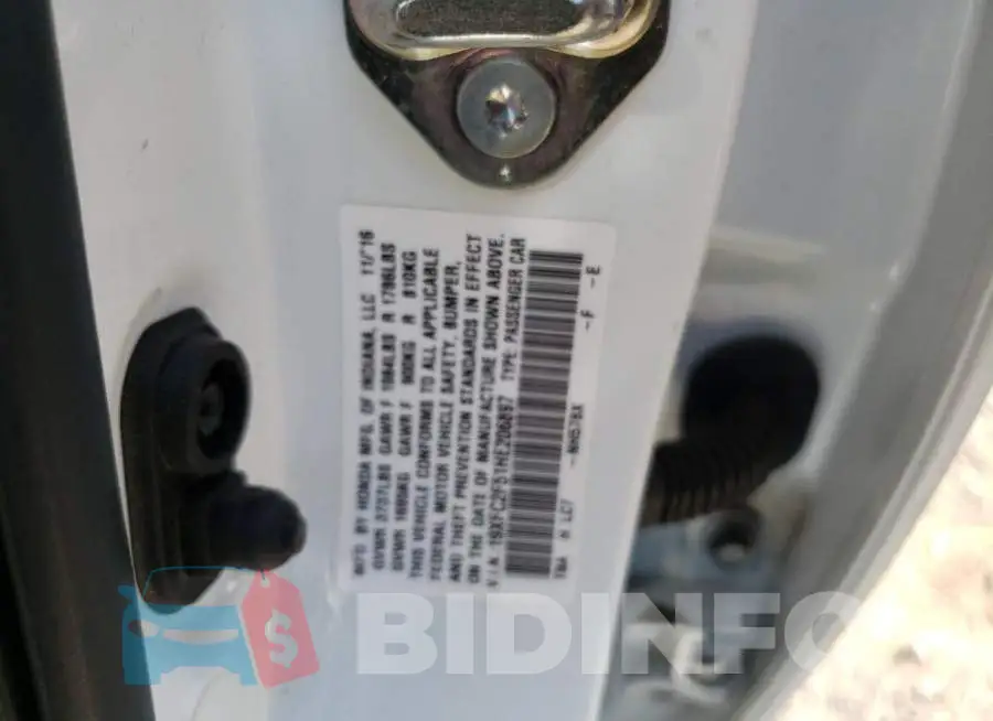 19XFC2F51HE206897 Photo# 12