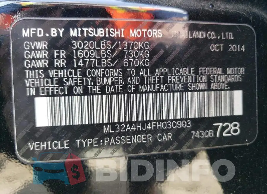 ML32A4HJ4FH030903 Photo# 12