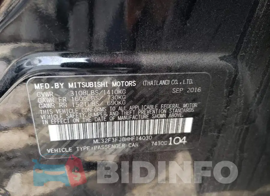 ML32F3FJ8HHF14030 Photo# 12