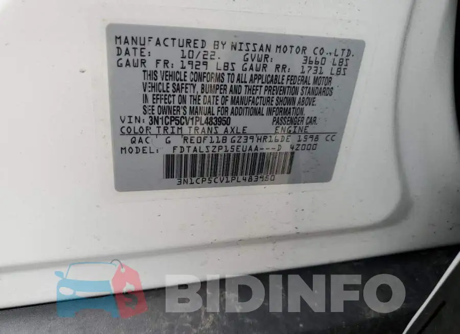 3N1CP5CV1PL483950 Photo# 13