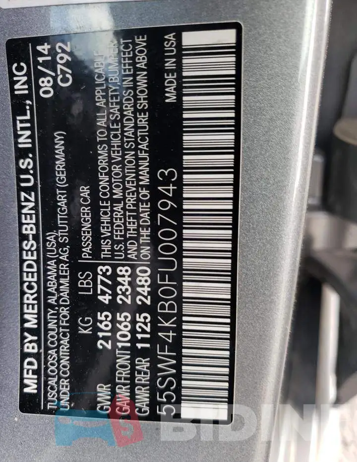 55SWF4KB0FU007943 Photo# 12