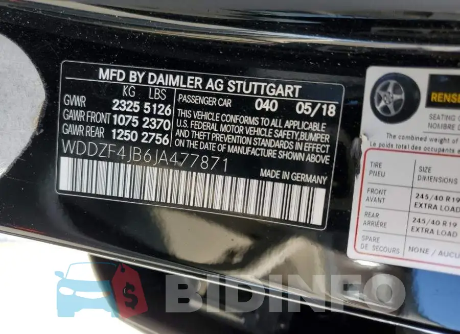 WDDZF4JB6JA477871 Photo# 12