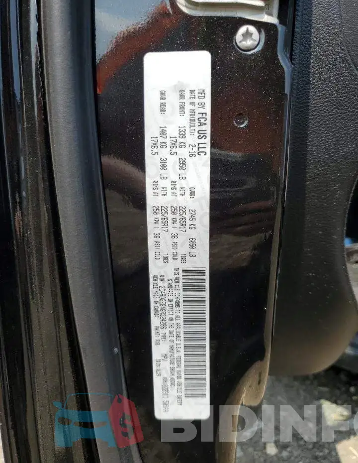 2C4RDGEG4GR324286 Photo# 13