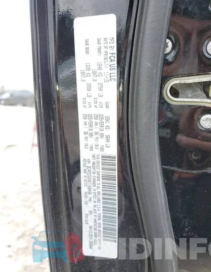 3C4PDDGG4GT168458 Photo# 14