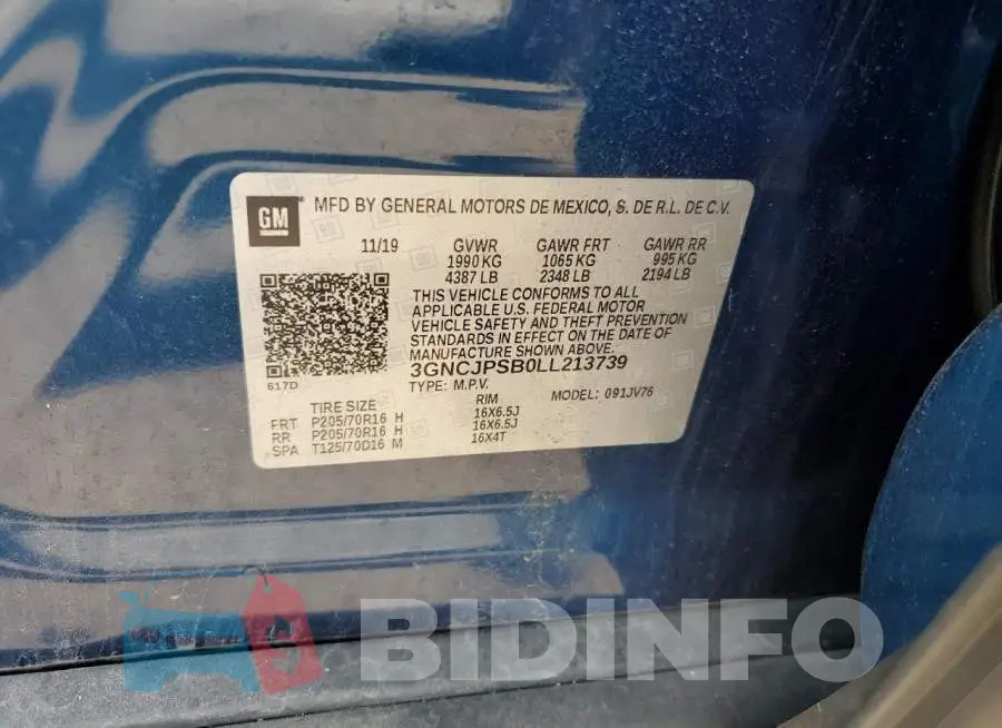 3GNCJPSB0LL213739 Photo# 13