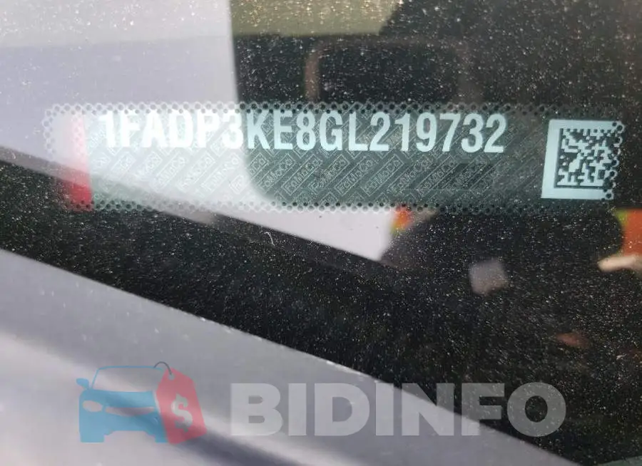 1FADP3KE8GL219732 Photo# 12