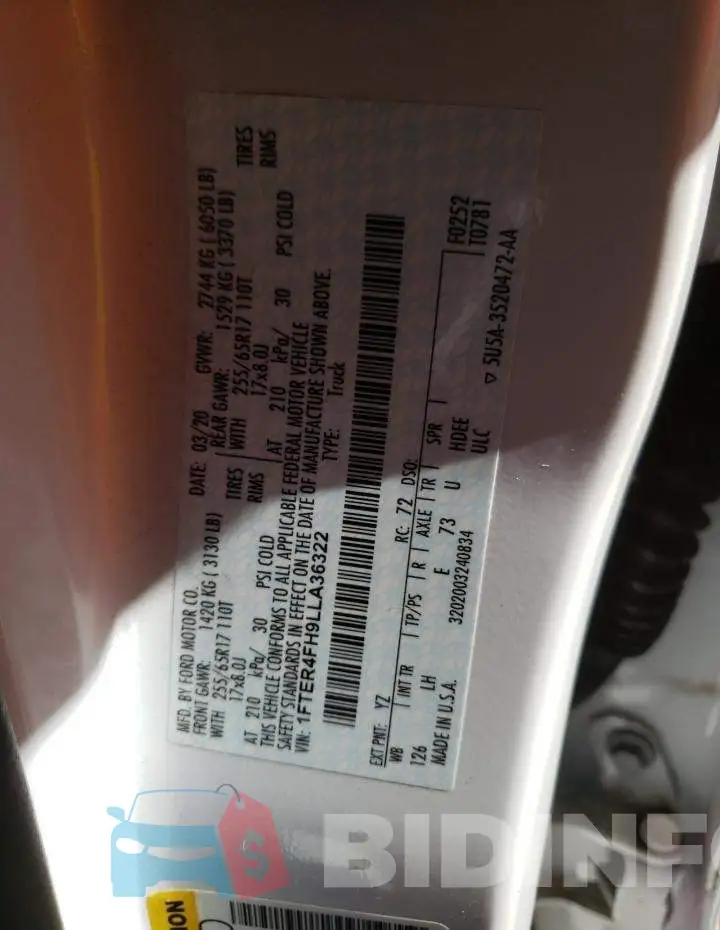 1FTER4FH9LLA36322 Photo# 12