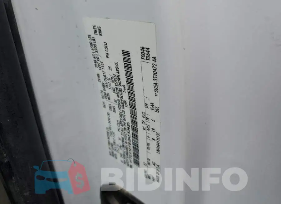 1FTEX1E83GFA84828 Photo# 12