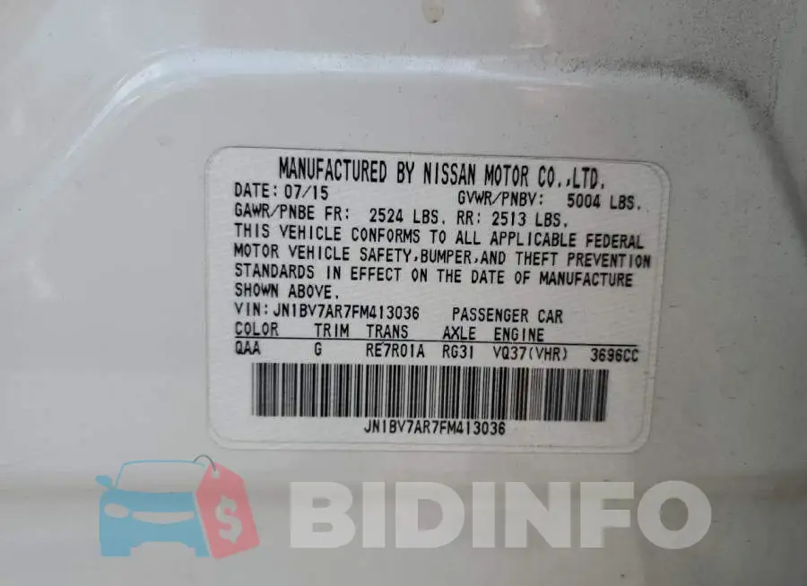 JN1BV7AR7FM413036 Photo# 12