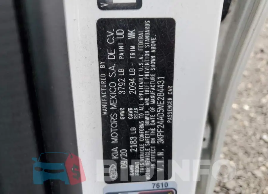 3KPF24AD5ME284431 Photo# 12