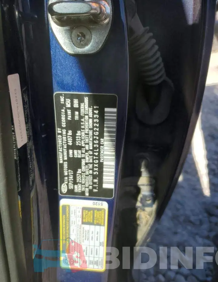5XXGT4L36JG223341 Photo# 12