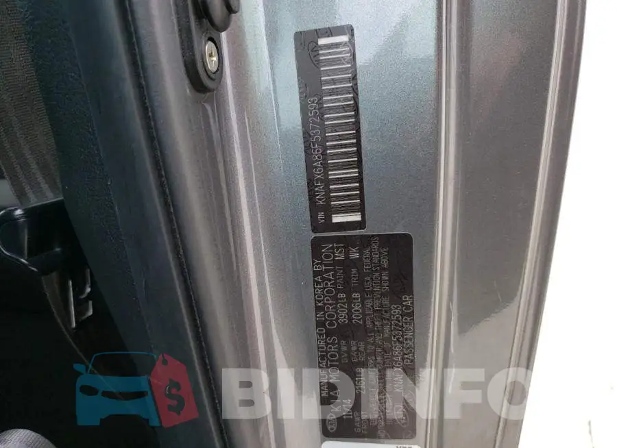 KNAFX6A86F5372593 Photo# 12