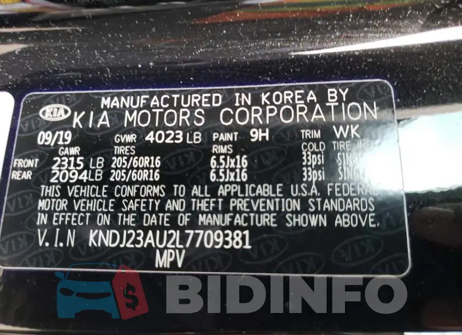 KNDJ23AU2L7709381 Photo# 12