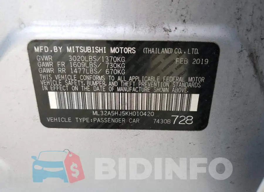 ML32A5HJ5KH010420 Photo# 12