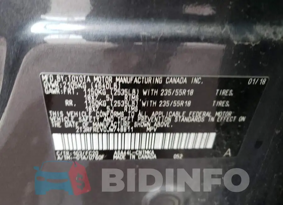 2T3RFREV0JW748811 Photo# 13