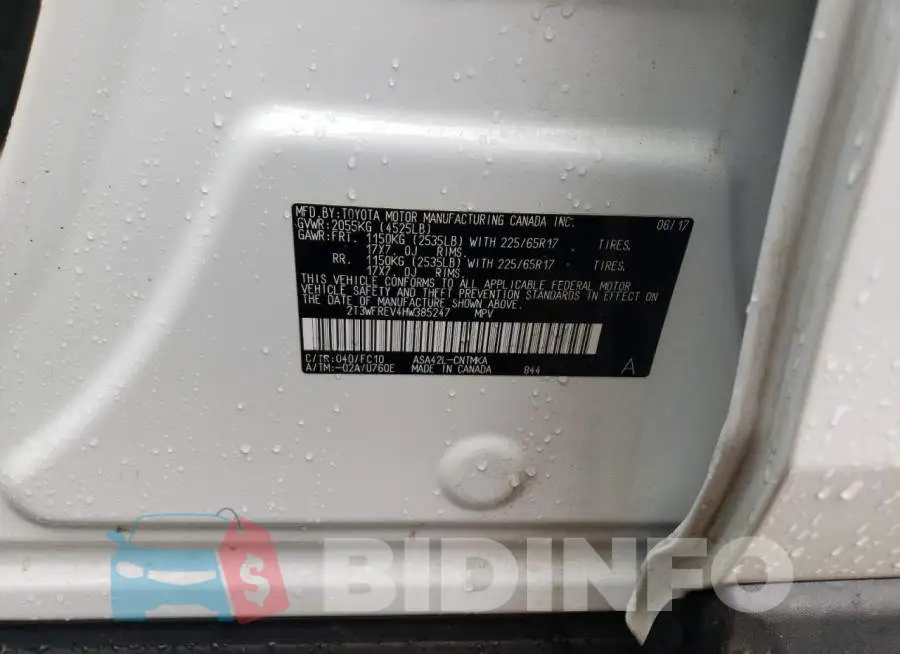 2T3WFREV4HW385247 Photo# 14