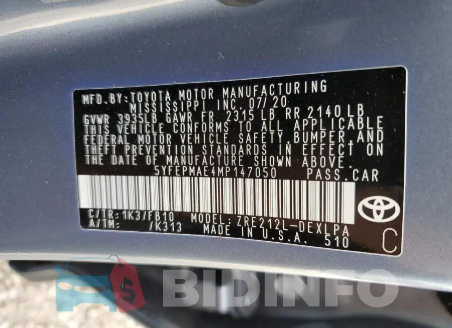5YFEPMAE4MP147050 Photo# 13