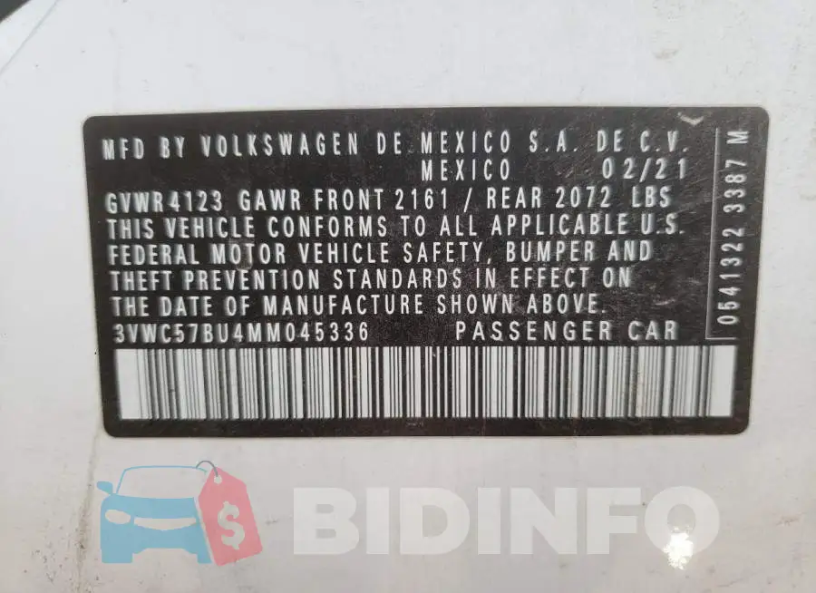 3VWC57BU4MM045336 Photo# 12