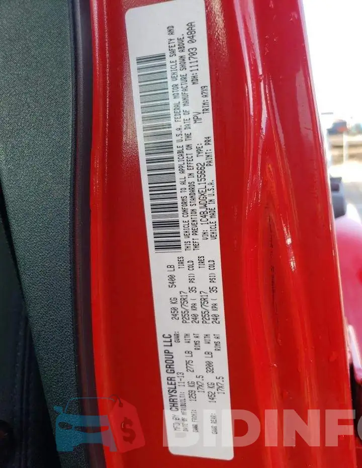 1C4BJWDGXEL155662 Photo# 13