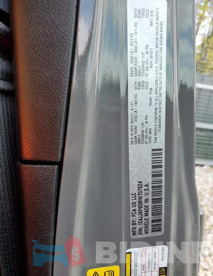 1C4JJXP65MW757824 Photo# 13